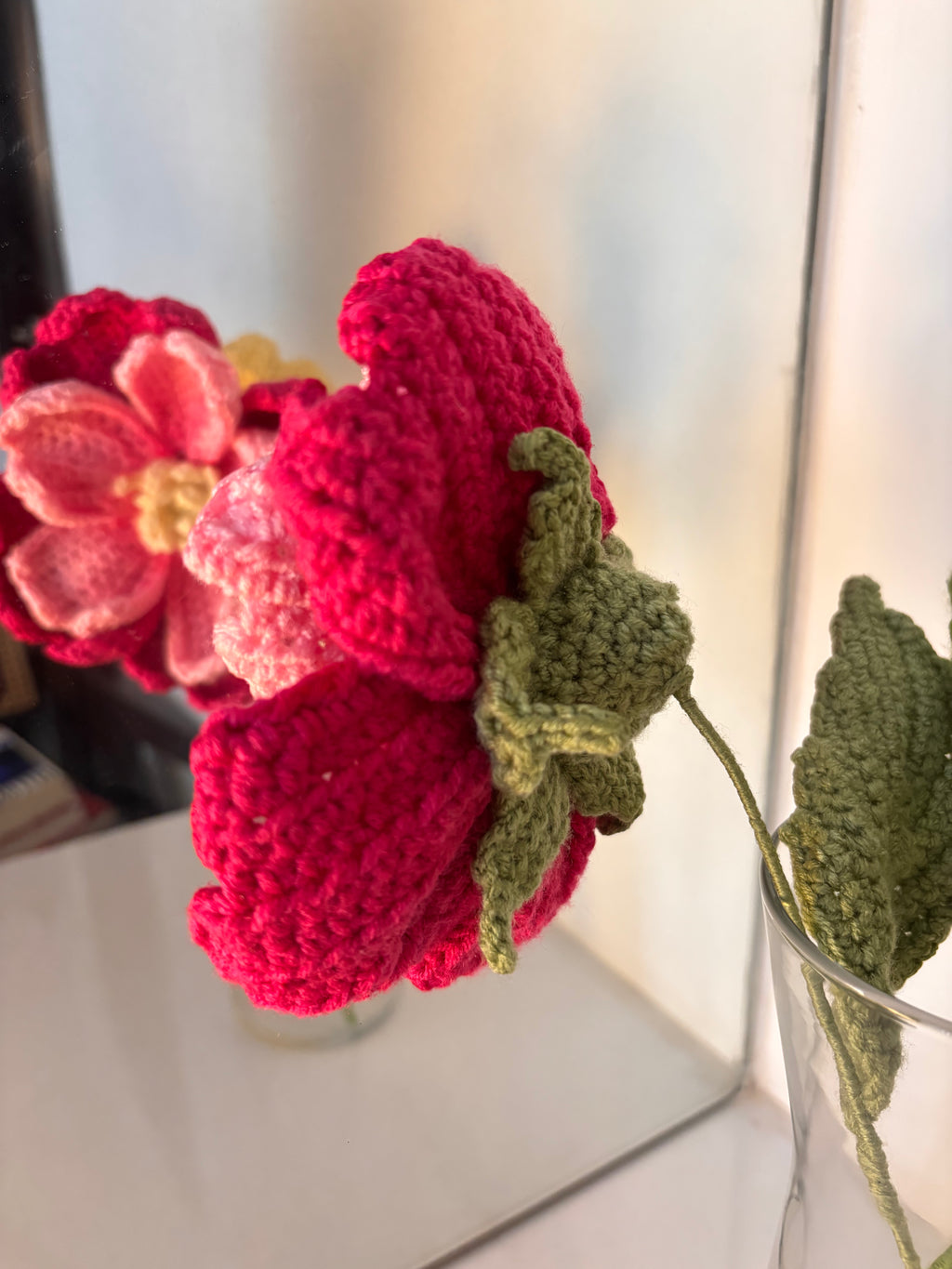 peony crochet flower
