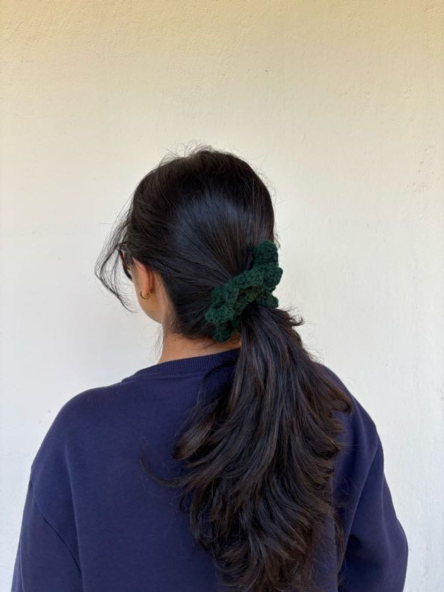 crochet scrunchies