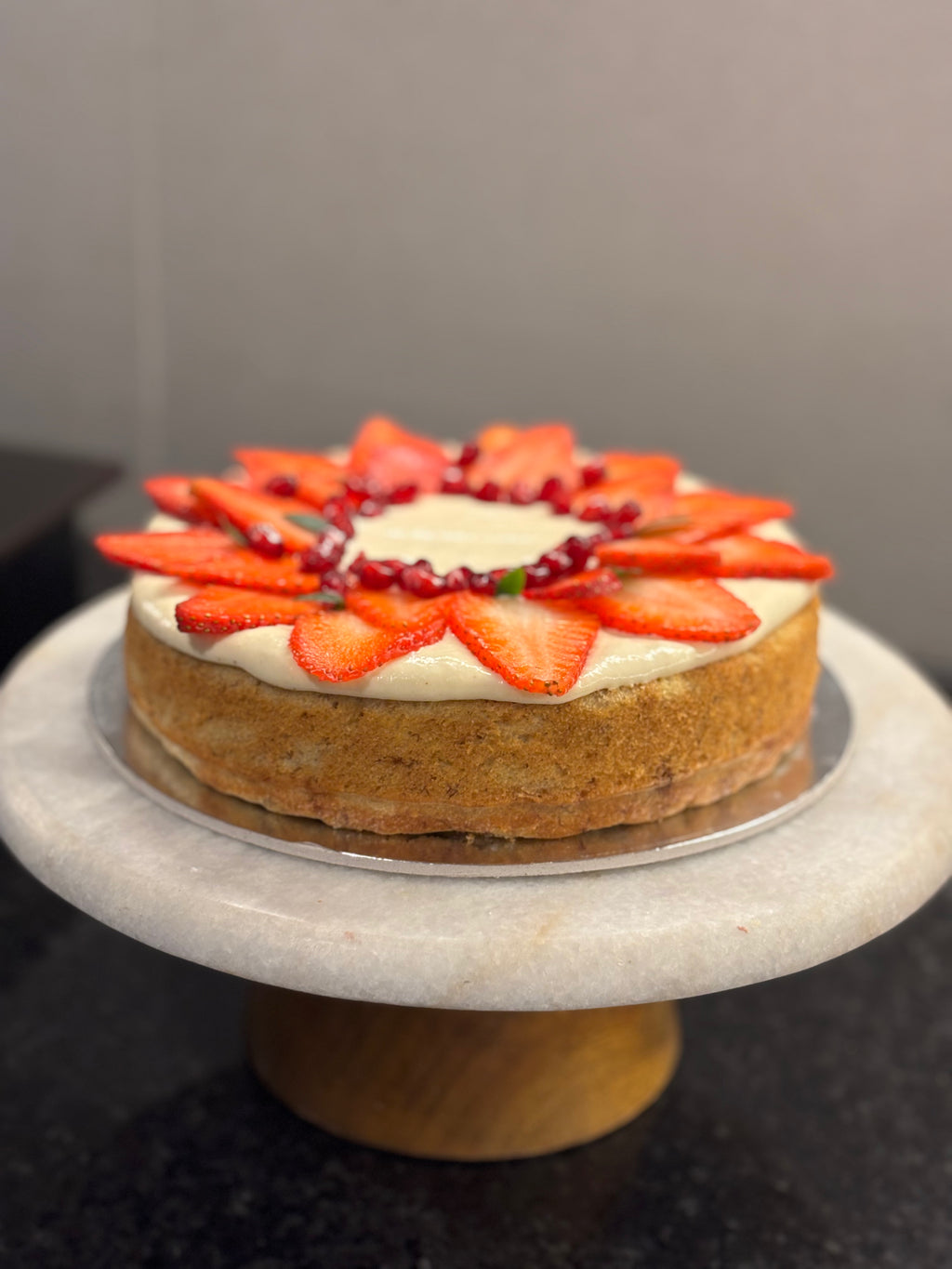 No sugar banana apple cake