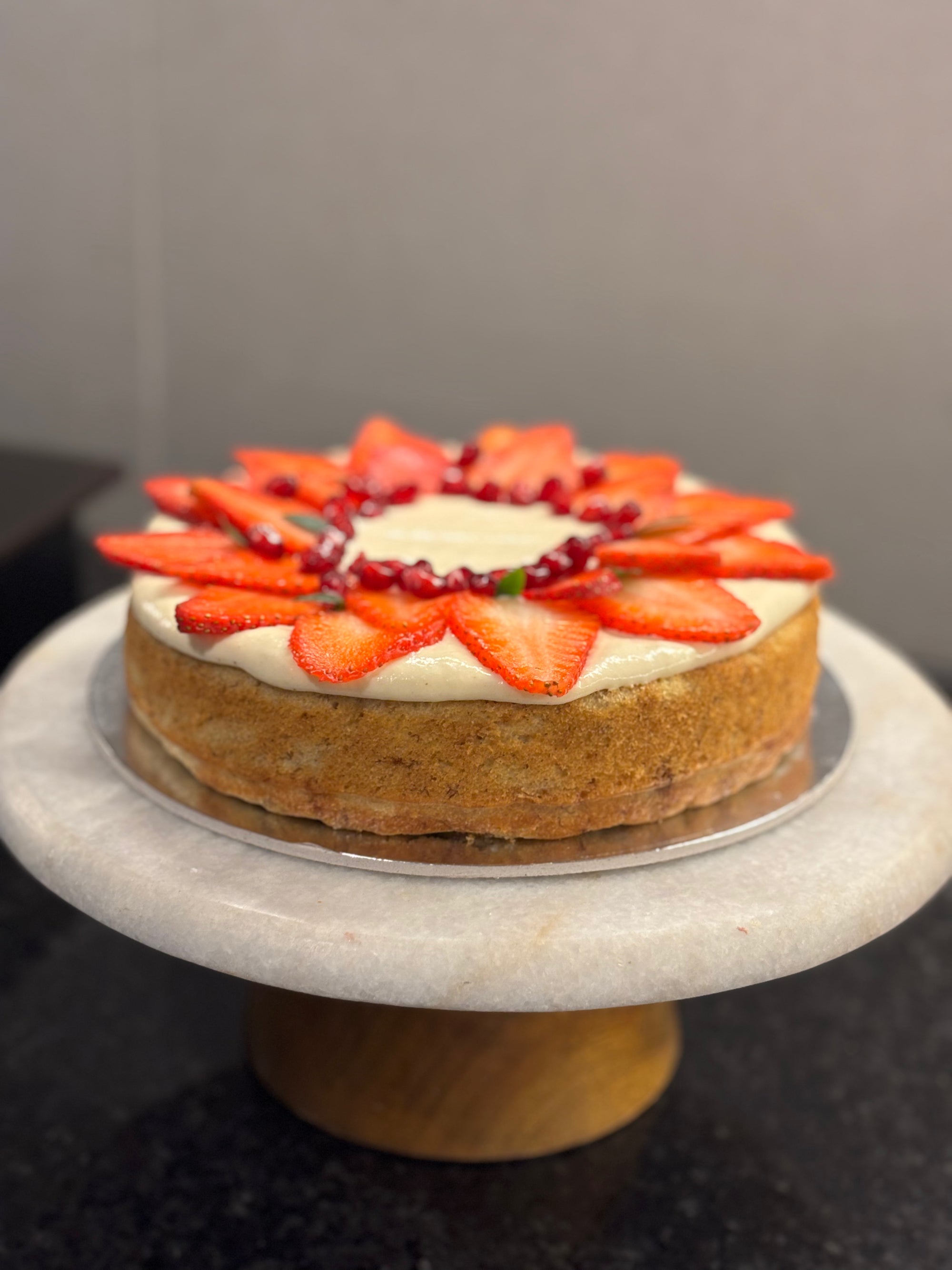 No sugar banana apple cake