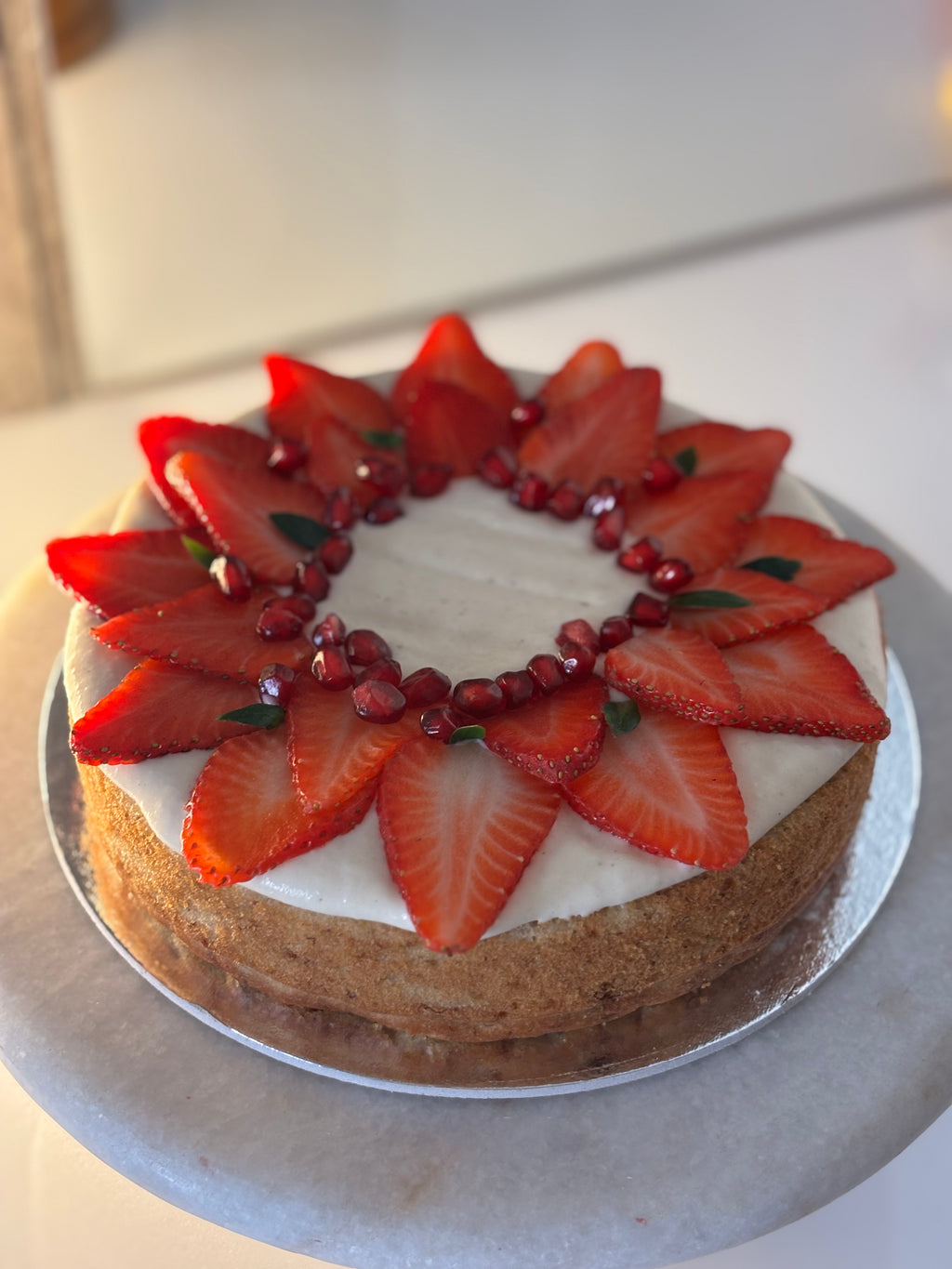 No sugar banana apple cake