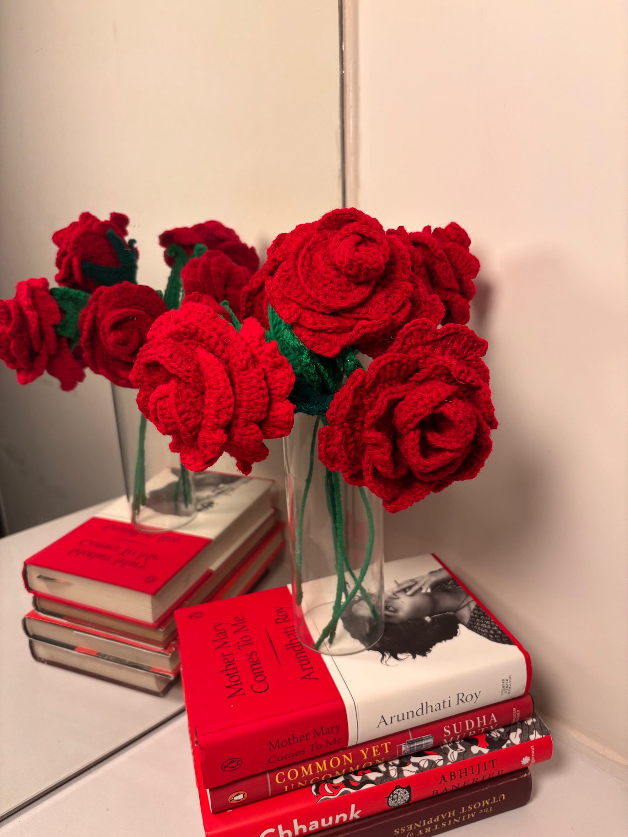 crochet handmade rose