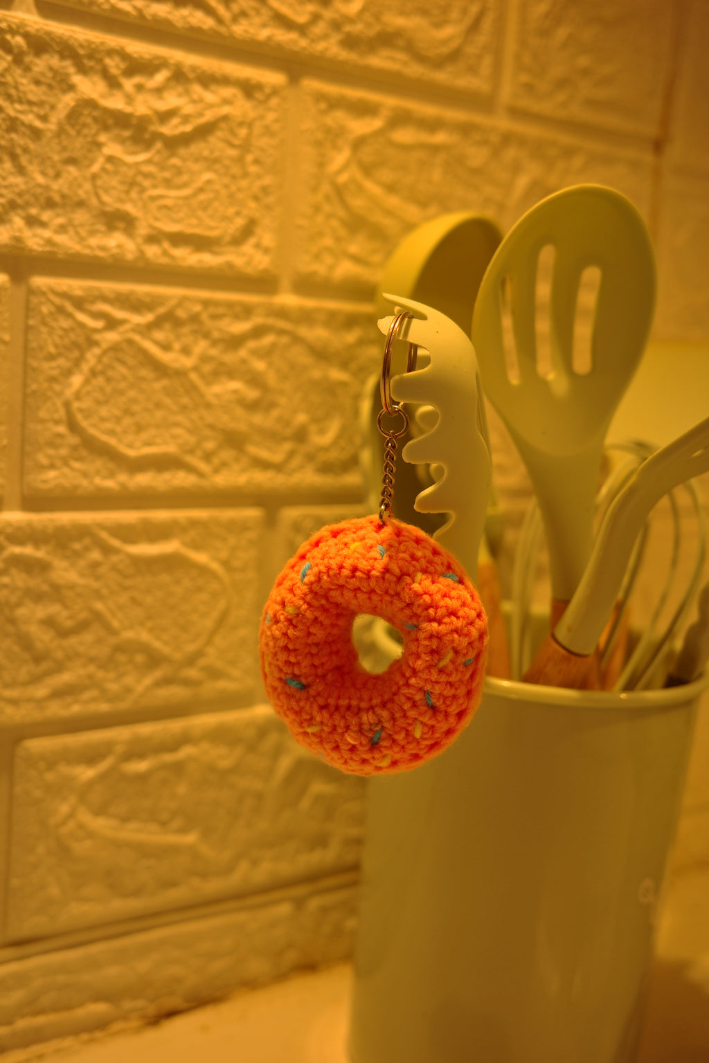 sprinkle pop keychain